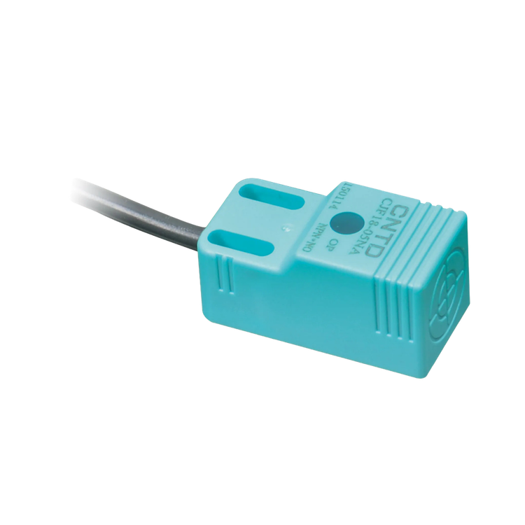 سنسور القایی مکعبی سی ان تی دی CNTD دید 5mm خروجی ترانزیستوری NPN-NC