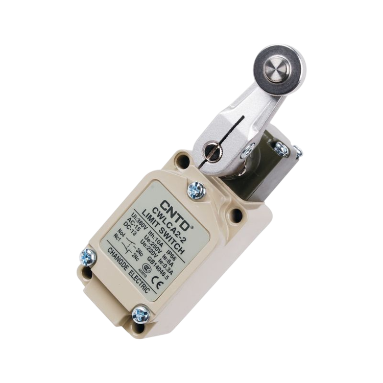 میکروسوییچ تیپ سنگین دو طرفه سی ان تی دی CNTD مدل CWLCA2-2