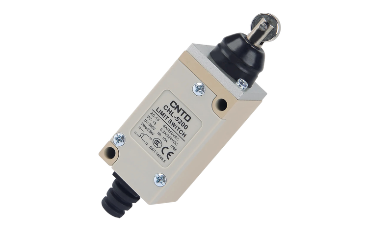 لیمیت سوئیچ فشاری قرقره دار طرح امرن تیپ باریک سی ان تی دی CNTD مدل CHL-5200