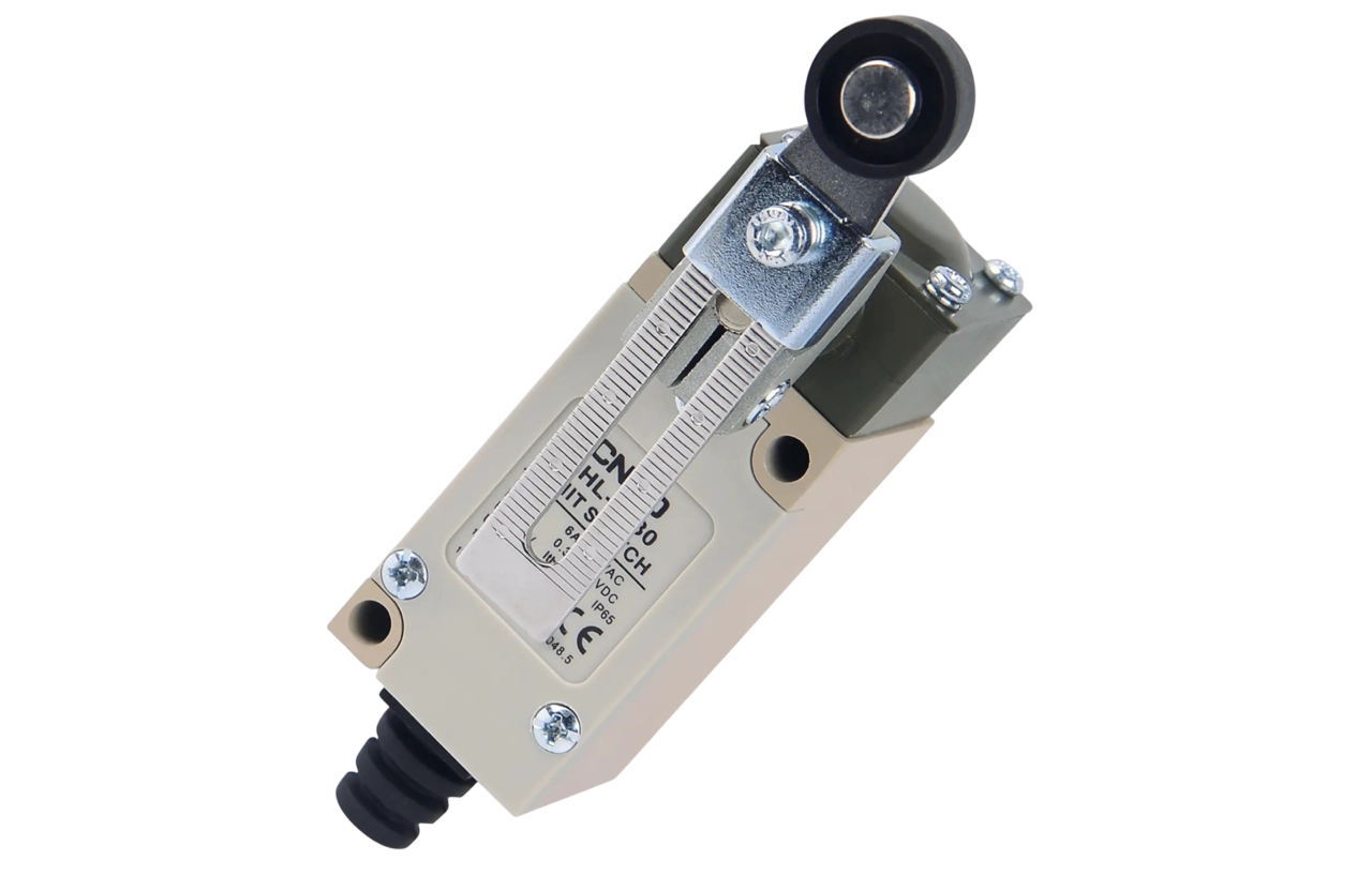 لیمیت سوئیچ دو طرفه  قابل تنظیم قرقره دار طرح امرن تیپ باریک سی ان تی دی CNTD مدل CHL-5030