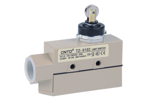 لیمیت سوئیچ فشاری قرقره دار طرح امرن تیپ کتابی سی ان تی دی CNTD مدل TZ-6102