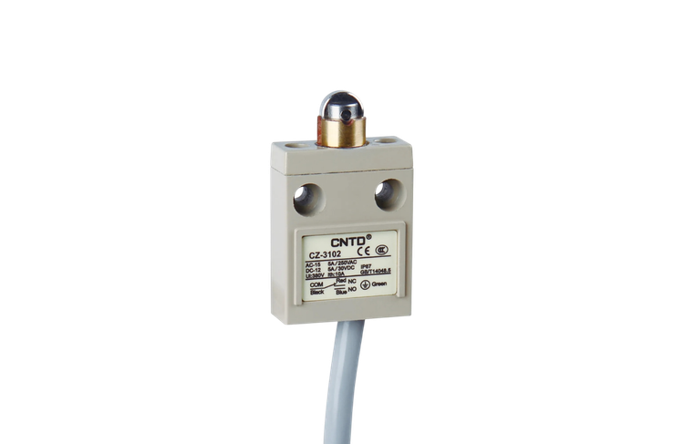 لیمیت سوئیچ فشاری قرقره دار ضد آب سی ان تی دی CNTD مدل CZ-3102