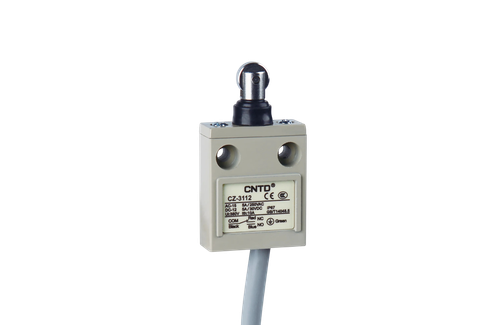 لیمیت سوئیچ فشاری قرقره دار کاوردار ضد آب سی ان تی دی CNTD مدل CZ-3112