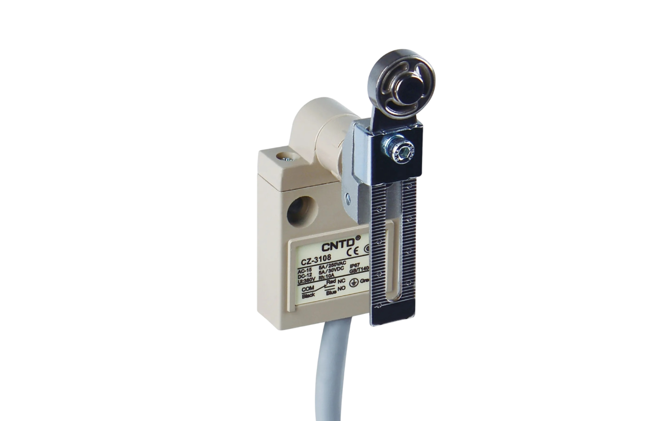 لیمیت سوئیچ قابل تنظیم ضد آب سی ان تی دی CNTD مدل CZ-3108
