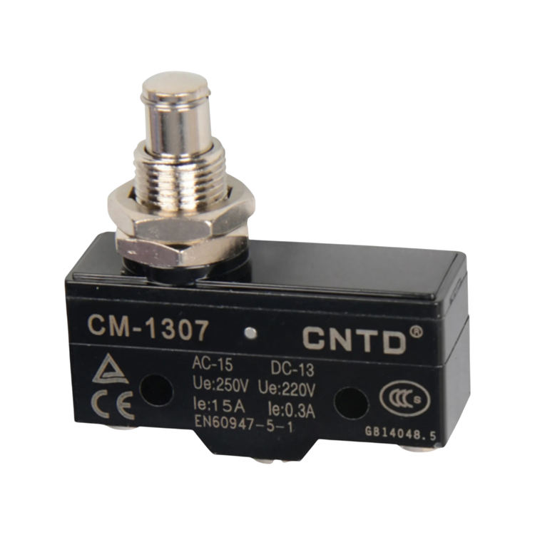 میکروسوئیچ فشاری ساده سی ان تی دی CNTD مدل CM-1307