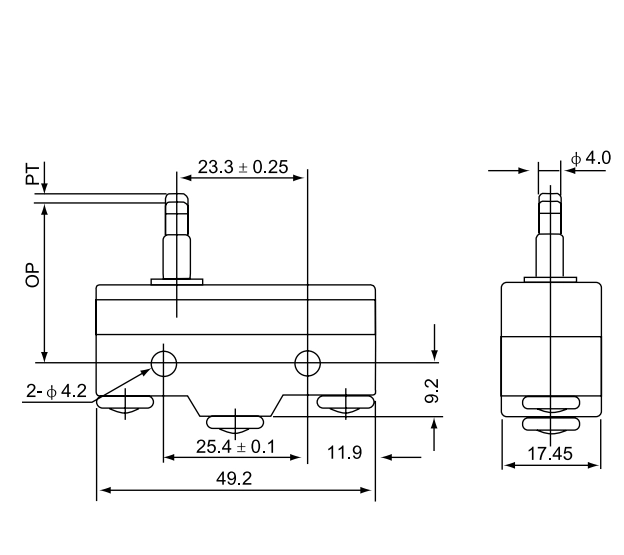 CM-1305 dimension