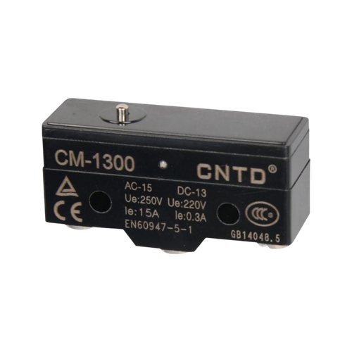 میکروسوئیچ فشاری میله کوتاه سی ان تی دی CNTD مدل CM-1300
