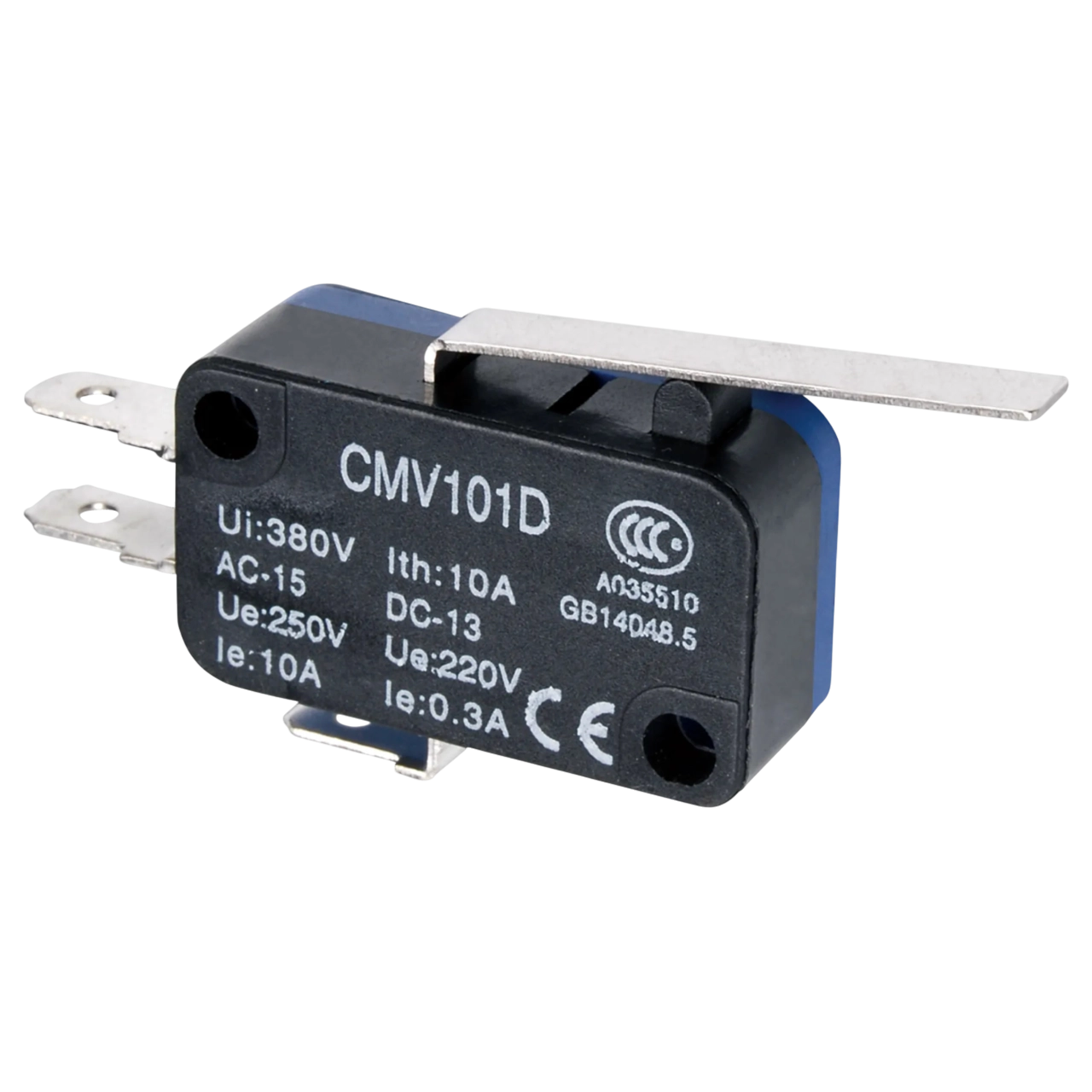 میکروسوئیچ اهرمی ساده سی ان تی دی CNTD مدل CMV101D