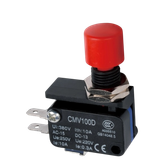 میکروسوئیچ فشاری ساده همراه با مهره نصب سی ان تی دی CNTD مدل CMVP10-D