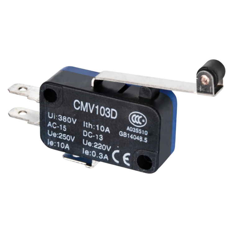 میکروسوئیچ اهرمی بلند قرقره دار سی ان تی دی CNTD مدل CMV103D