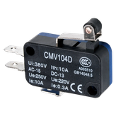 میکروسوئیچ اهرمی کوتاه قرقره دار سی ان تی دی CNTD مدل CMV104D