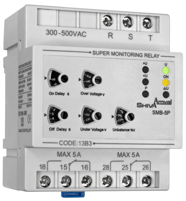 سوپر کنترل فاز بدون نول شیواامواج مدل SMB-5P
