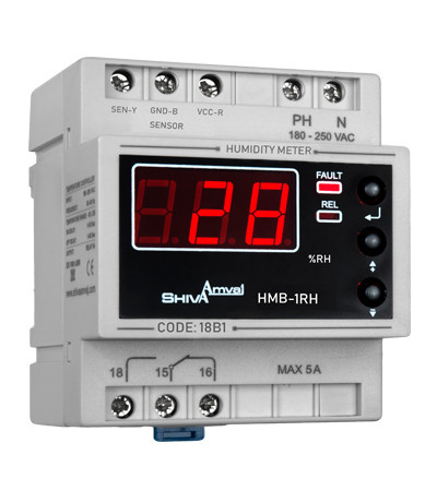 رطوبتسنج مدل HMB-1RH شیوا امواج