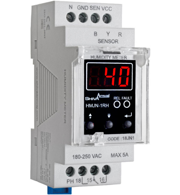 رطوبت سنج سری N با سنسور HMJN-1RH شیوا امواج