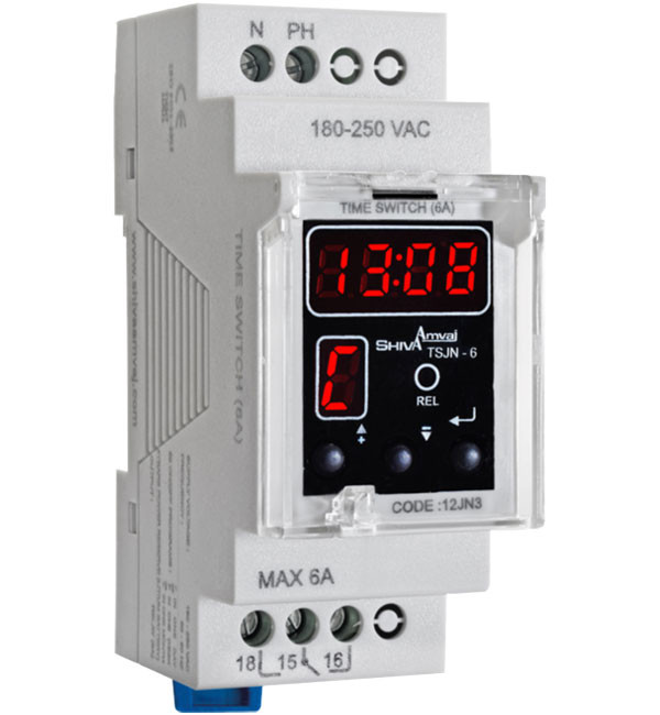 ساعت فرمان ماهانه دیجیتال سری N مدل TSJN-6 شیوا امواج