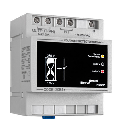 محافظ ولتاژ PRB-20A شیوا امواج | جریان ۲۰ آمپر