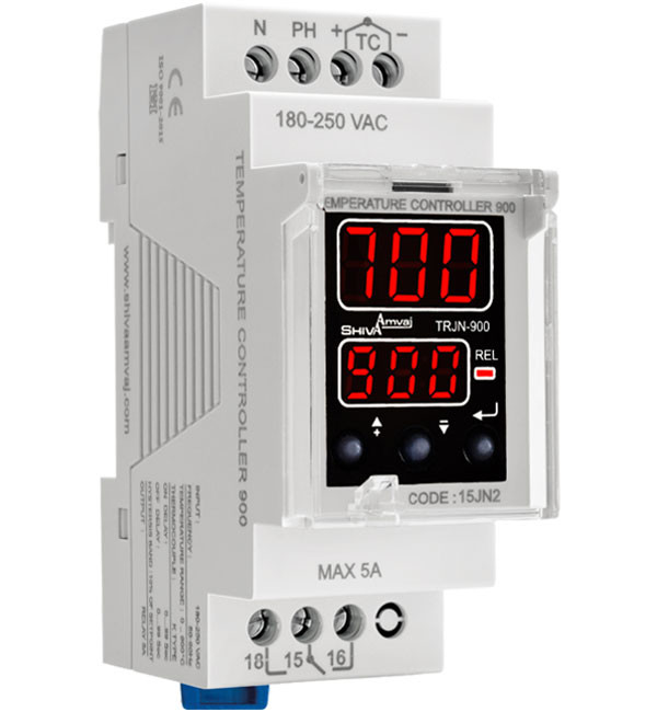 ترموستات دیجیتال سری N TRJN-900 شیوا امواج (۰ تا ۹۰۰ °C)