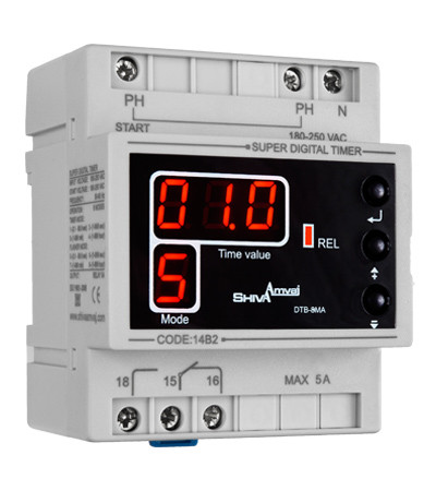 سوپرتایمر دیجیتال DTB-8MA شیوا امواج