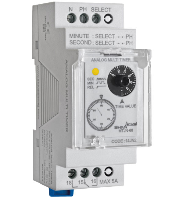 مولتی تایمر آنالوگ سری N MTJN-60 شیوا امواج