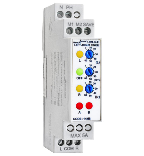 تایمر چپگرد راستگرد سری M مدل LRM-SLE شیوا امواج