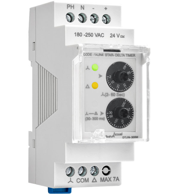 تایمر ستاره مثلث سری M مدل DTJN-300M شیوا امواج